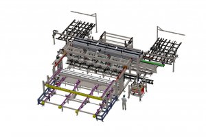 7-Kopf-Profilsägeanlage 7-Kopf-Profilsägeanlage