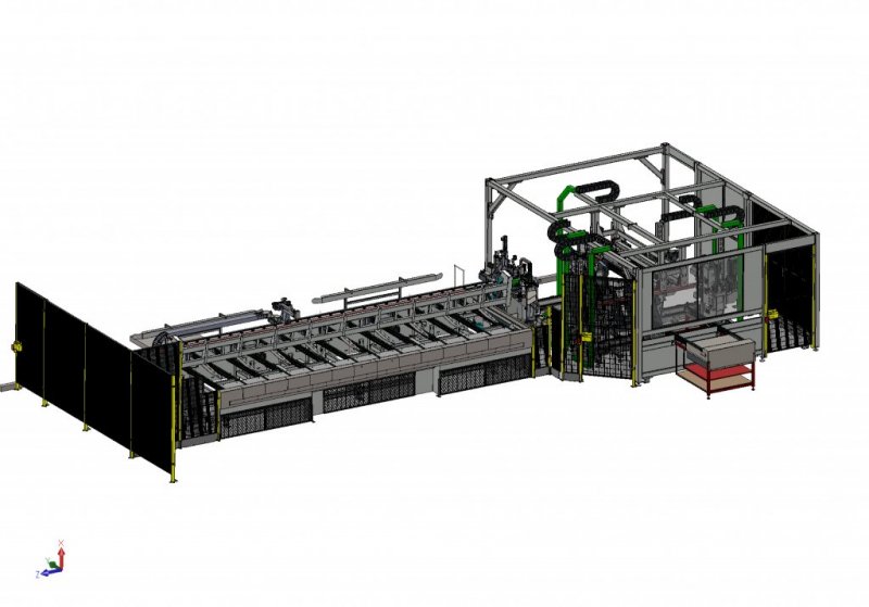 Aluprofil-Säge-und-Bearbeitungszentrum Aluprofil-Säge-und-Bearbeitungszentrum